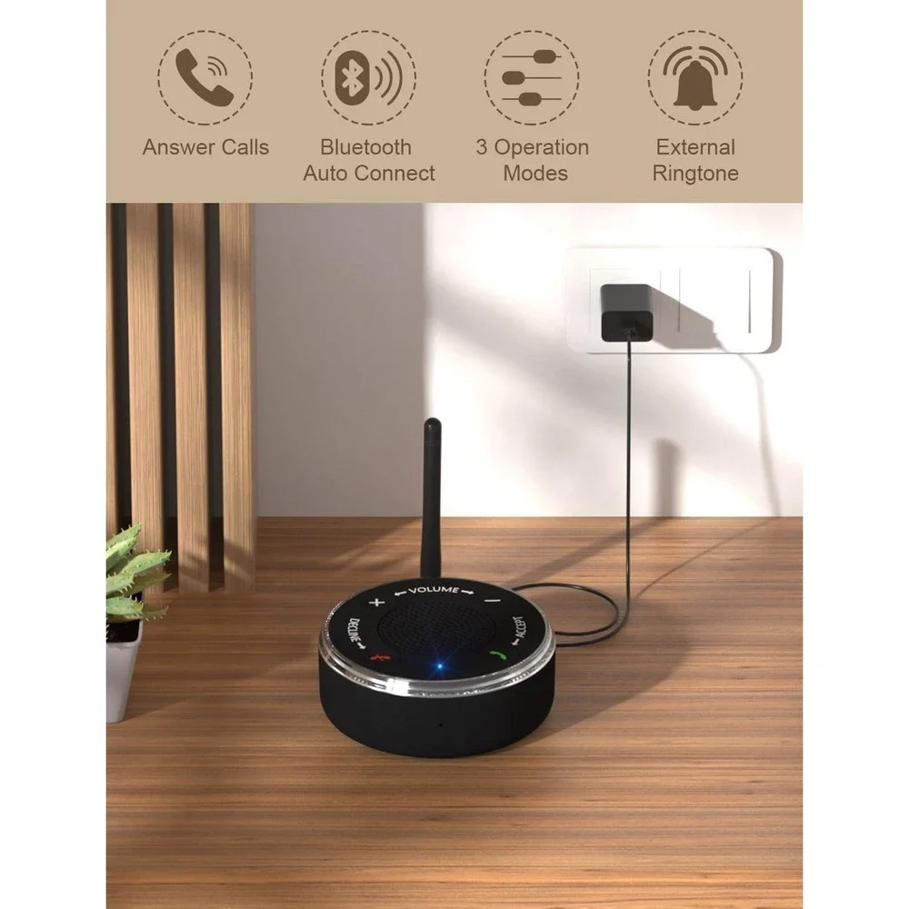 Wireless Cell Phone Ringer Amplifier‎ Loud Speaker Call Alert